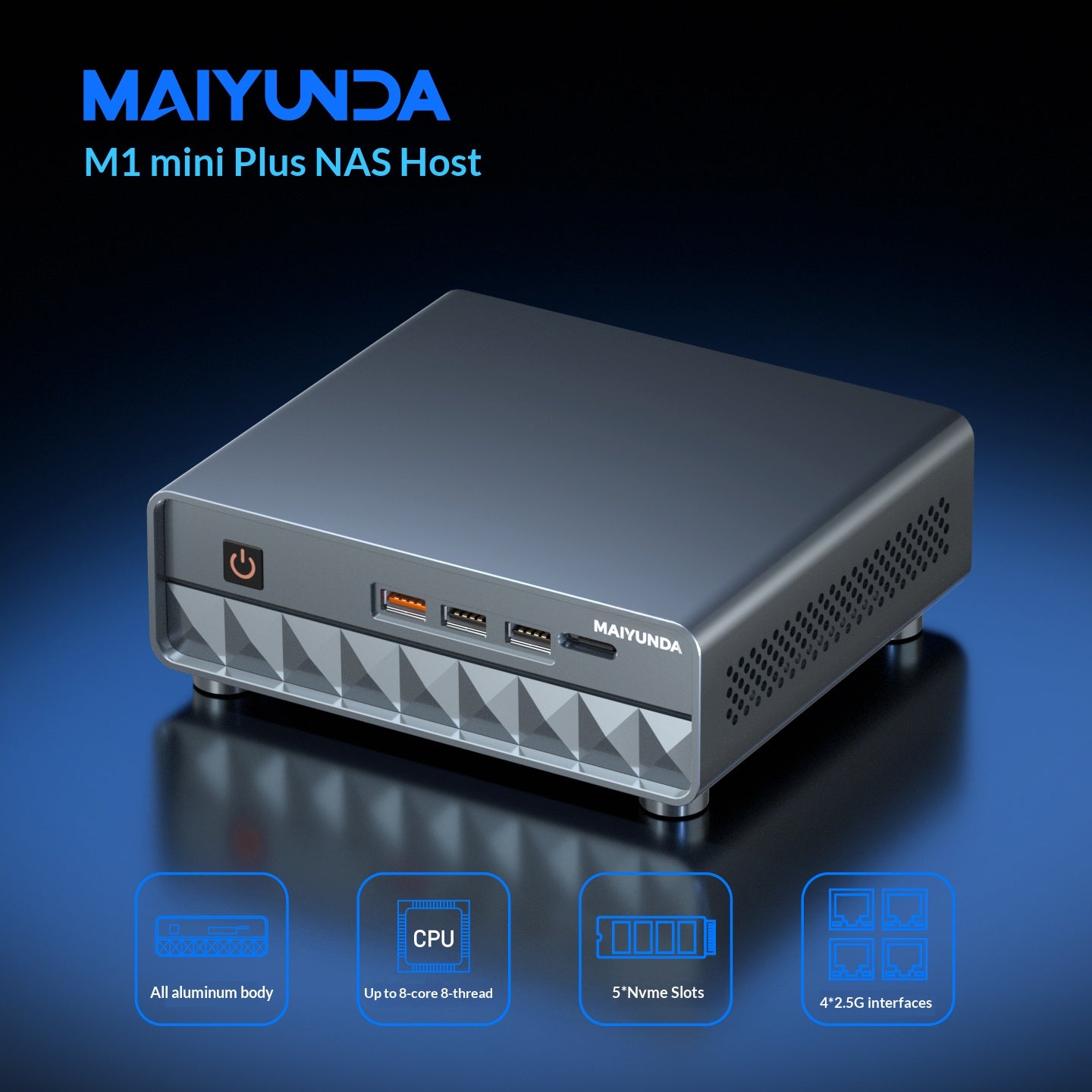 Maiyunda M1 Mini Plus Series Mini NAS