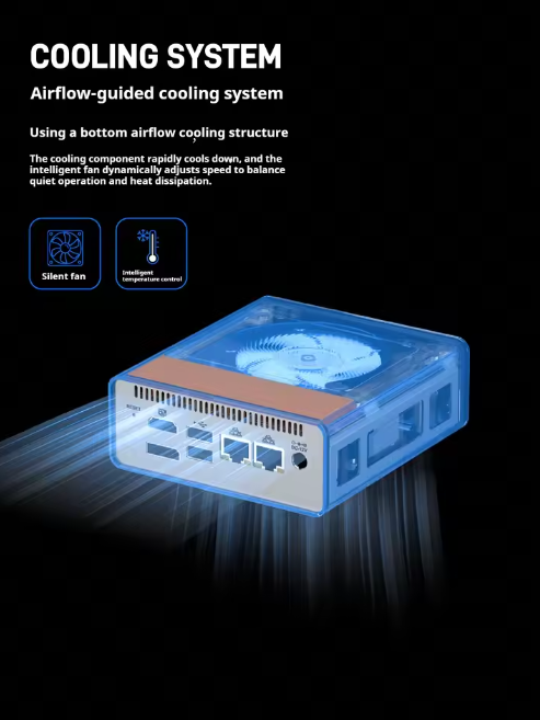 Maiyunda M1S Mini NAS (Intel N100/N150, All-Flash, 2.5G Multi-Port)