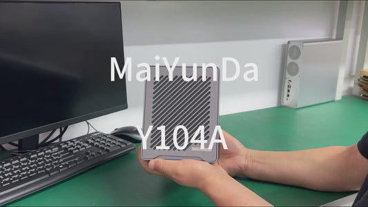 Maiyunda Y104A Mini NAS (Intel N100/N150, 4-Bay All-Flash + HDD, Dual 2.5G, 8-Bay)